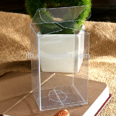 Custom PVC/PET/PP plastic boxes crystal teddy bear clear packaging