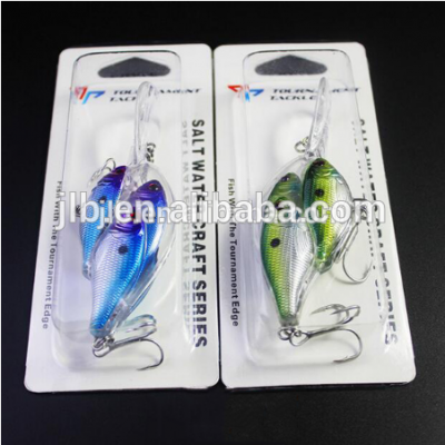 Clear Paper Slide Blister Box for Retail Fish Lure Package